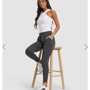 Women's Charcoal Brushed Bamboo Jogger Pants